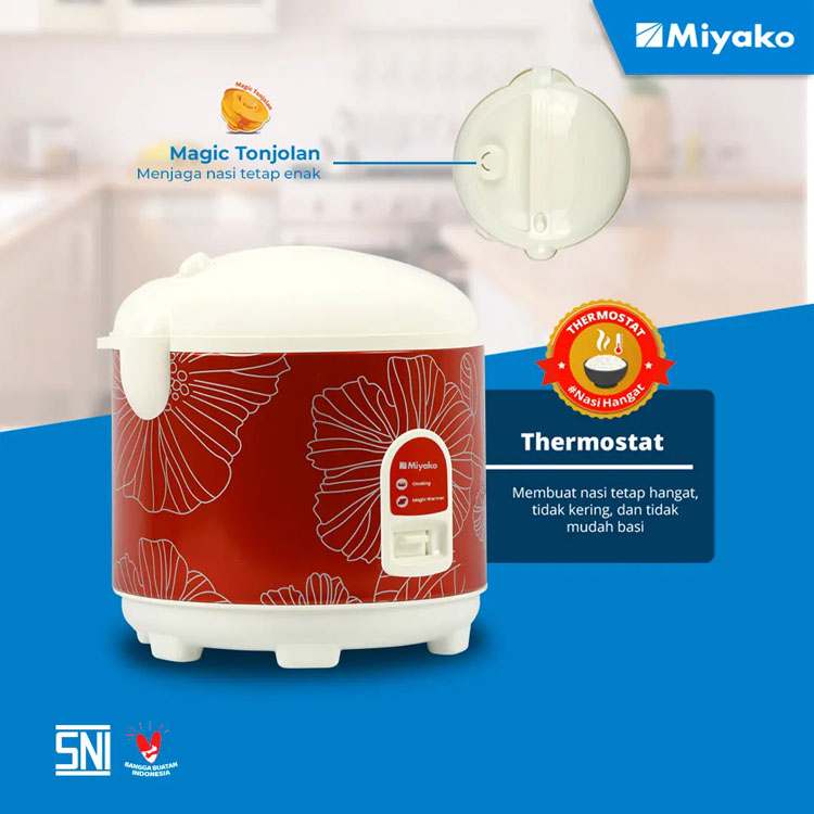 Miyako Rice Cooker 2L - MCM-558 SBC